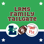 LRMS Family Tailgate with LRMS logo and PHMS logos 